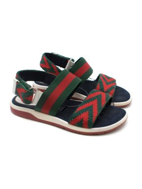 Gucci Kids 27 Web Sandals