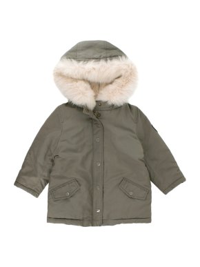 Bonpoint Hooded Jacket with Detachable Fur lining