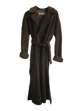 Marella Chocolate Brown Wrap Coat