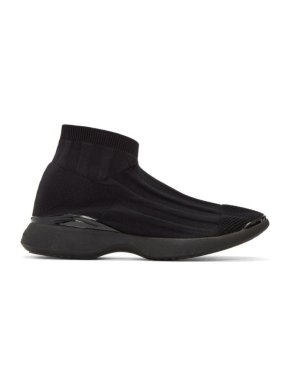Acne Studios Black Tristan Low Sneakers
