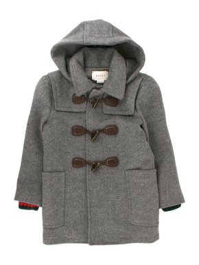 Gucci Children's Double Breasted Wool Coat