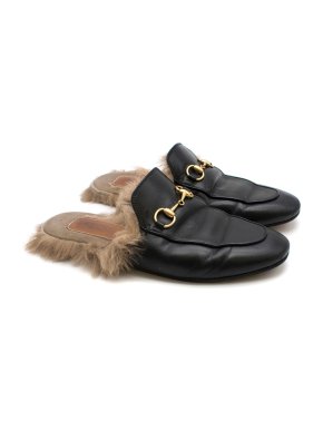 Gucci Princetown leather loafers