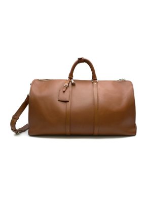 Louis Vuitton Large Travel Bag in Brown Leather
