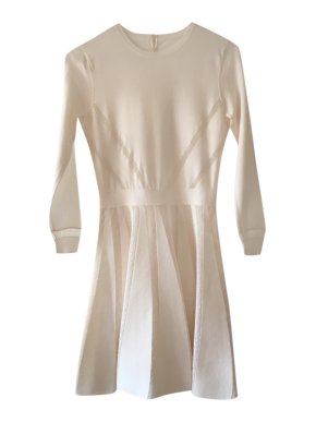 Dior Skater Dress With Lace Winter Colleciton