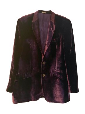 Paul Smith Purple Velvet Abbey Jacket