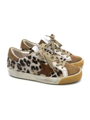 Bonpoint X Golden Goose leo star patch low sneakers