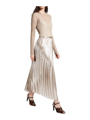 Max Mara Faro Georgette Skirt