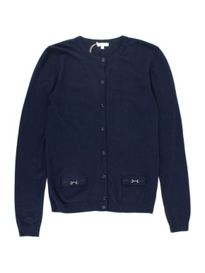 Gucci Girl's 12y Navy Cardigan