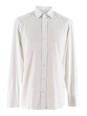 Tom Ford Slim Fit Barel Cuff Poplin Shirt
