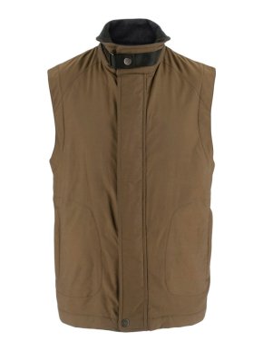 Zegna Sport Brown Microtene Vest