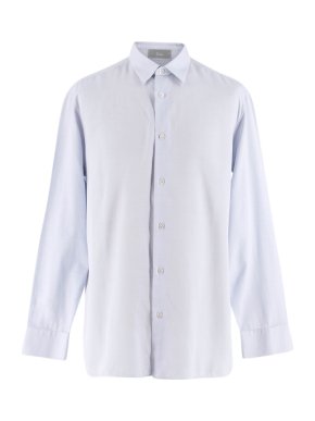 Dior Men's Blue Dress Shirt