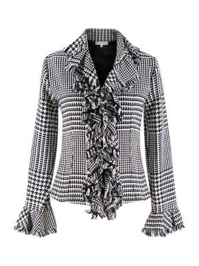 Anne Fontaine Black & White Olivia Blazer