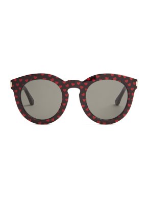 Saint Laurent Heart Print Sunglasses