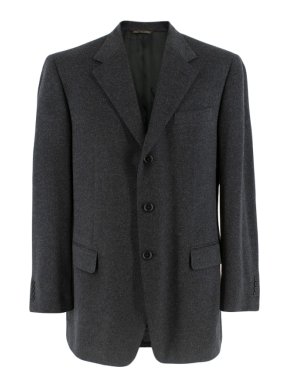 Harrods Wool & Cashmere by Loro Piana Charcoal Jacket