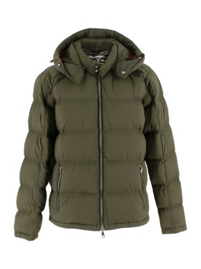 Orlebar Brown Khaki Down Hooded Jacket