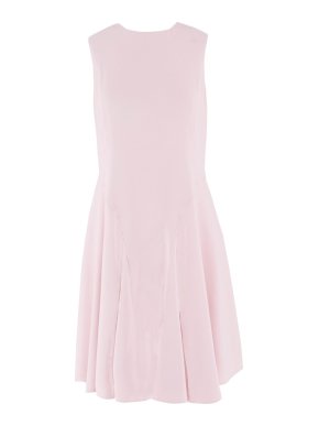 Christian Dior Pink Silk Sleeveless Dress
