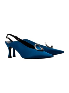 Yuul Yie Lune Blue Slingback Sandals