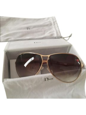 Dior Red Dior Tiny Aviator Sunglasses