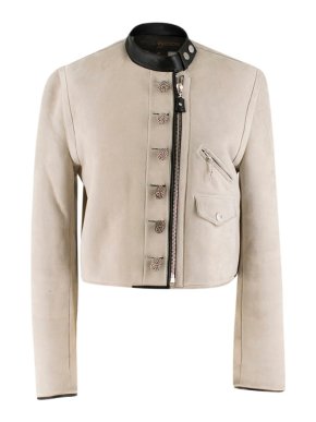 Louis Vuitton Suede & Shearling Motorcycle Jacket