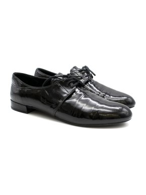Prada Patent Leather Oxford Shoes