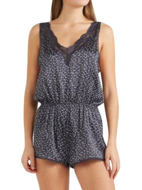 Stella McCartney Ellie Leaping Printed Silk Playsuit