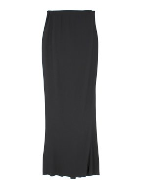 Lanvin Black Maxi Skirt