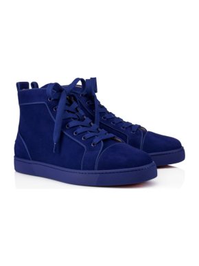 Christian Louboutins Men's Louis Orlato Flat High Tops