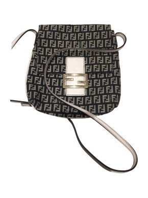 Fendi Zucca Monogram Shoulder Bag