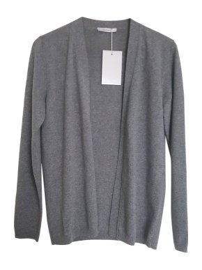 Max Mara Grey Knit Wool & Cashmere Cardigan