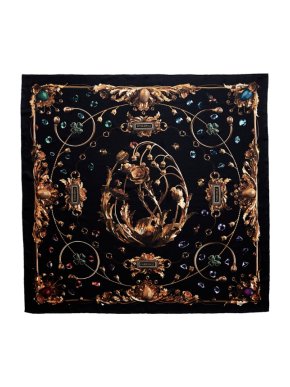 Faberge X Gary James McQueen Silk Scarf