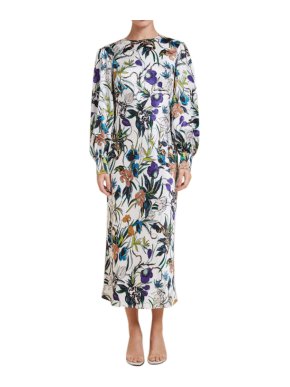 Olivia von Halle Aureta Eden Mid-Length Dress