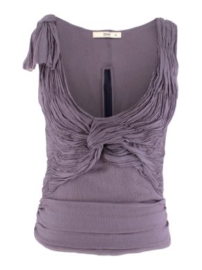 Prada Lilac Sleeveless Scoop Neck Top