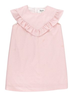 Bonpoint Pink Glitter Spotted Girls 6Y Dress
