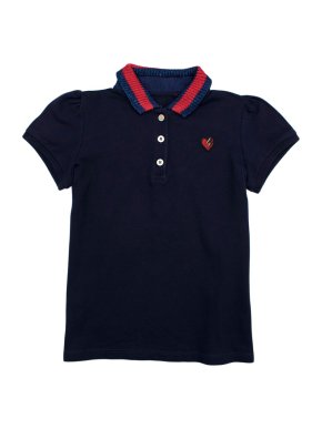 Gucci Glitter Collar Polo Top