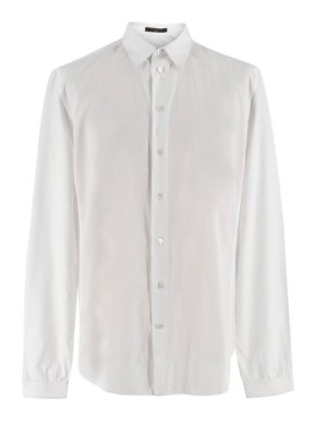 Louis Vuitton White Pleated Shirt