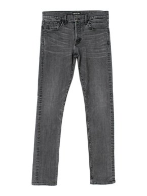 Tom Ford Grey Silm Fit Stretch Denim Jeans