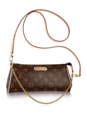 Louis Vuitton Eva Monogram Crossbody Chain Clutch