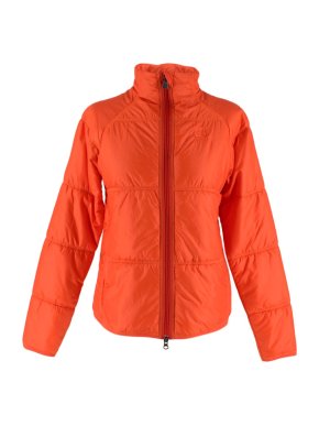 66 North Neon Orange Primaloft Collar Jacket