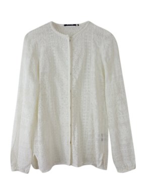 Isabel Marant White Embroidered Blouse