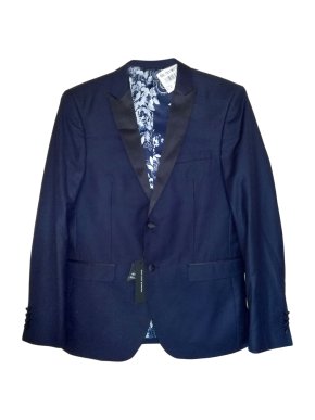Jean Louise Scherrer Leonardo Navy Suit