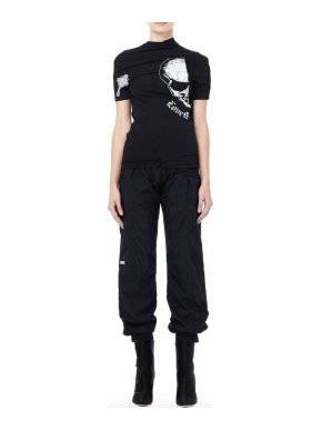 Vetements Printed Asymmetric T Shirt