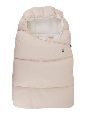 Moncler enfant blush pink sleep bag