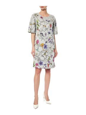 Escada floral print summer dress