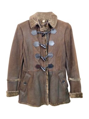 Burberry Brown Shearling Coat