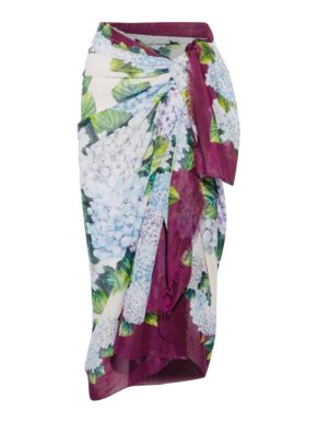 Dolce & Gabbana Hydrangea Hortensia sarong/scarf