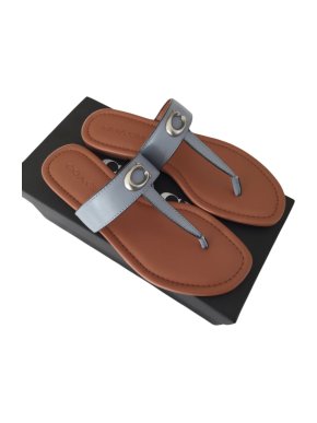 Coach Blue Grey Jessie Sandals