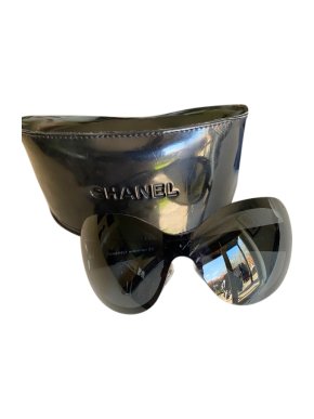 Chanel Oversize Aviator Quilted Sunglasses