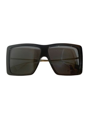 Gucci black acetate oversized sunglasses