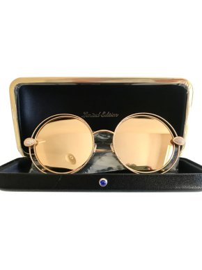 Boucheron Limited Edition Gold Serpent Sunglasses