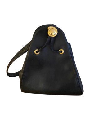 Cartier Black Leather Panthere De Cartier Bag